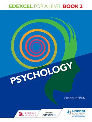 cover image of Edexcel Psychology for a Level Book 2